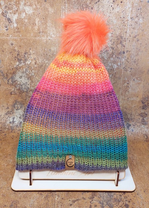 Bild "Gestricktes :Muetze-Merino-Mohair-Regenbogen-orange-500.jpg"