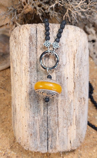 Tibetperle Amber